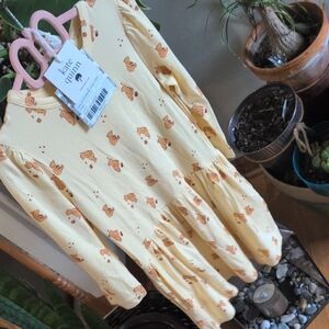 Kate Quinn Yellow Dress with Duck Pattern